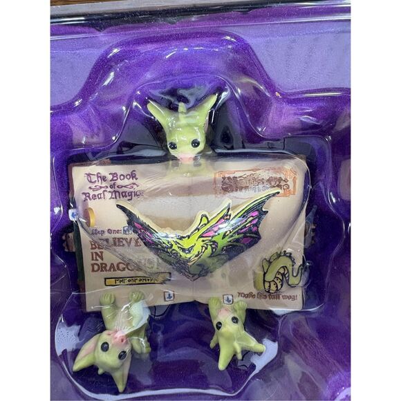 Real Musgrave Pocket Dragons "BELIEVE IN DRAGONS" BOOK/FIGURINE - Picture 8 of 9